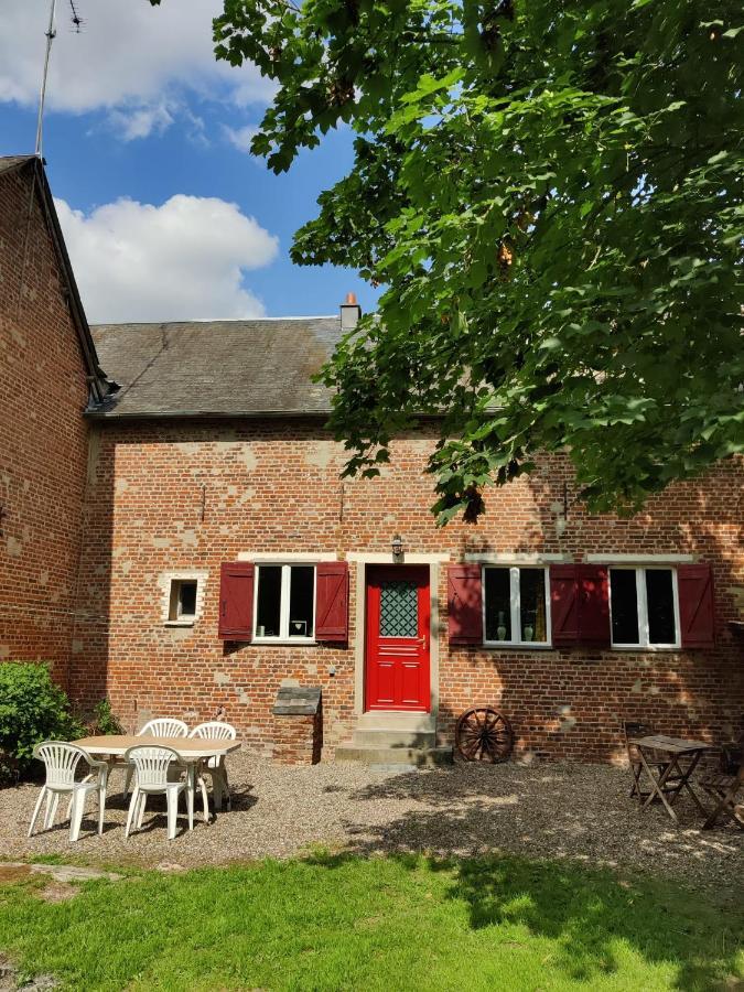 Uw Eigen Boerderij Bij Le Moulin De La Place Hargicourt Εξωτερικό φωτογραφία